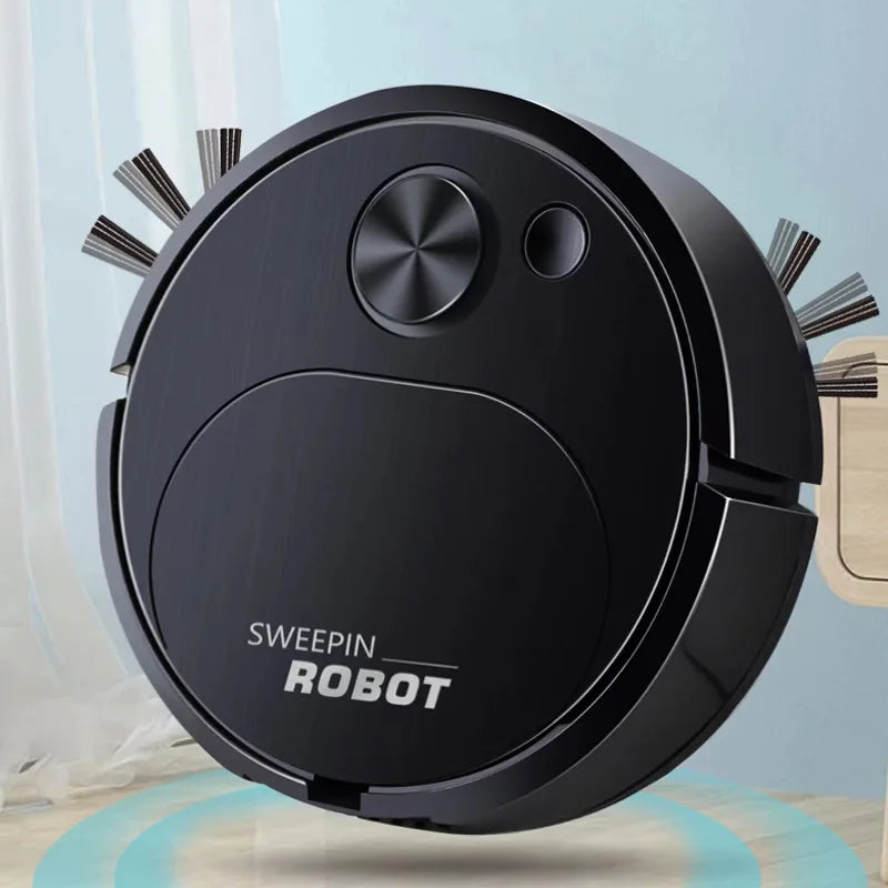 NEW USB Sweeping Robot Vacuum Cleaner Mopping 3 in 1 Smart Wireless 1500Pa Dragging Cleaning Sweep Floor for Home Office